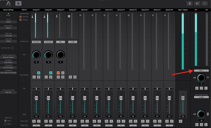 Apogee Quartet（レガシー製品）IntelおよびApple Silicon搭載Mac向け